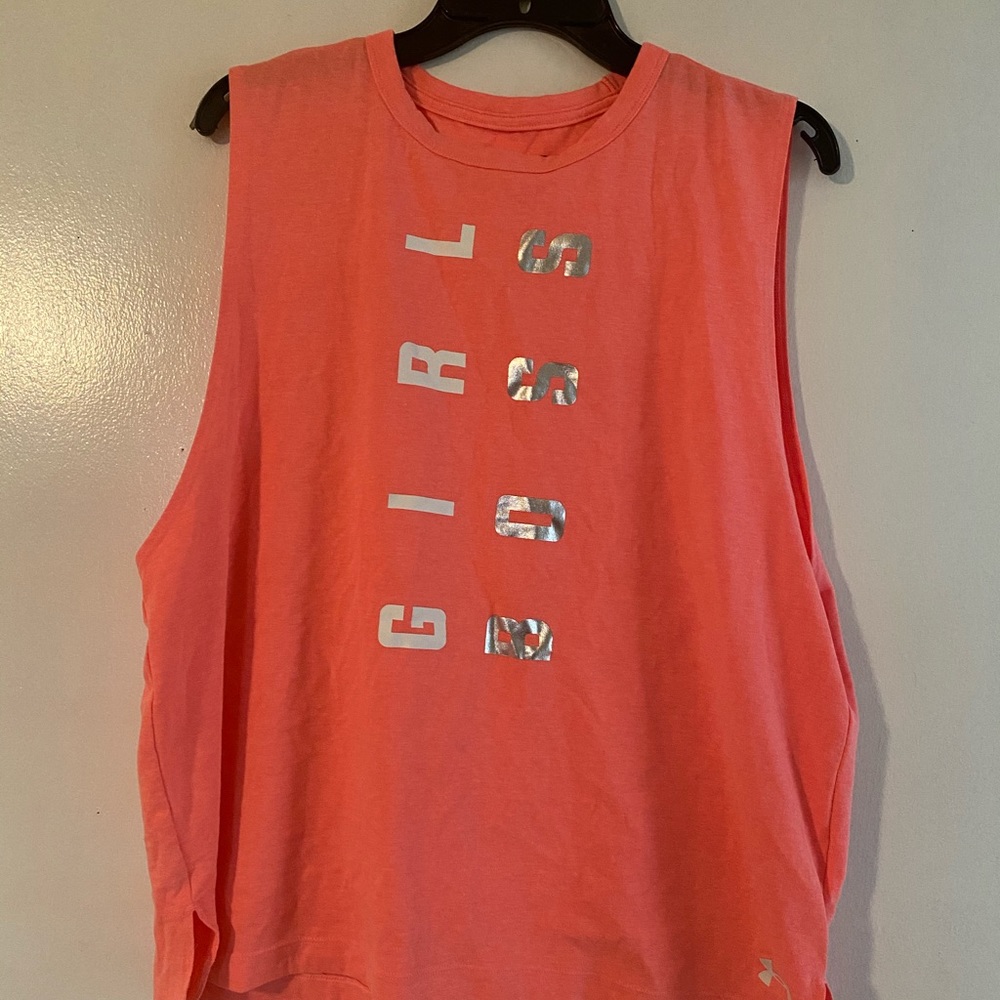 UNDER ARMOR PINK WORKOUT TEE -BUNDLE 2 for $20